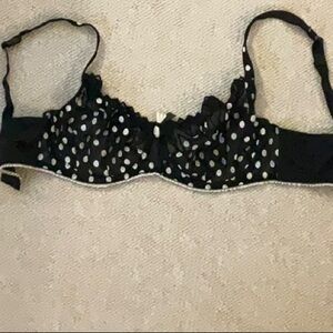 Allande sexy black French bra 32DDD